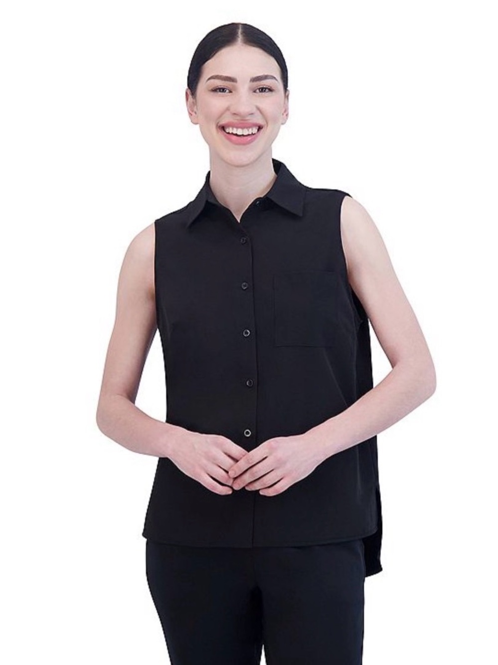 🌴 Gaiam On The Move Woven Tank - Picture 1 of 5